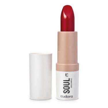 Imagem de Batom Efeito Natural Vermelho Descomplicado Soul Descomplic - Eudora