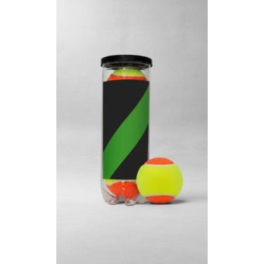 Imagem de Tubo com 3 Bolas para Beach Tennis - Congratulations Store