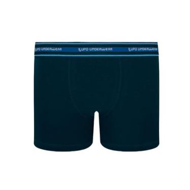 Imagem de Cueca Boxer Infantil Lupo 00141-003 Algodão Com Elastano T. P/GG, P, 2