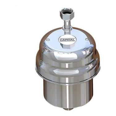 Imagem de Aquecedor Individual Inox Cardal Baixa E Alta Pressão Prateado 220v