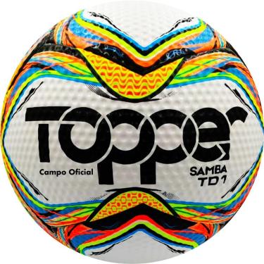 Imagem de Bola Futebol Campo Oficial Topper Samba Td1