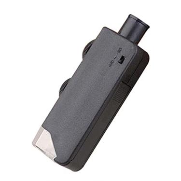 Imagem de Kit de acessórios para microscópio 160X-200X preto ajustável zoom portátil microscópio de bolso Slides para microscópio