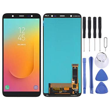 Imagem de Tela OLED LCD para Samsung Galaxy J8 SM-J810 com Montagem Full
