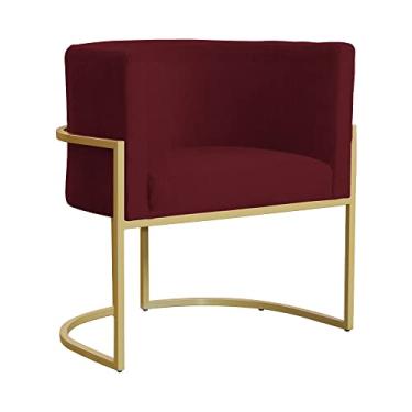 Imagem de Poltrona Decorativa Luana Requinte Suede Cores - DS Estofados