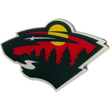 Imagem de aminco NHL Broche com logotipo do time do Minnesota Wild (NHL-PN-001-31)