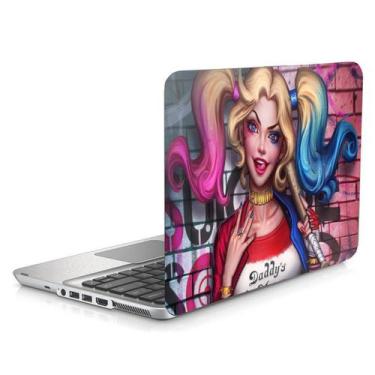 Imagem de Skin Adesivo Protetor Para Notebook 15" Dc Alerquina Harley Quinn B1 -