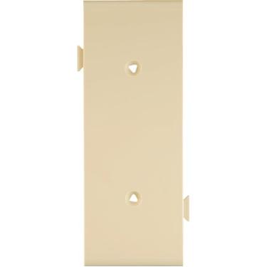 Imagem de EATON STC14V Placa de parede em branco Arrow Hart de tamanho médio, 1 entrada, 10 cm C x 6 cm L x 0,2 cm T, um, marfim