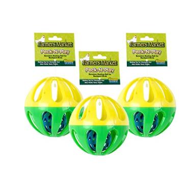 Imagem de Ware Manufacturing Brinquedo de bola de galinha Peck N Play (3 bolas)