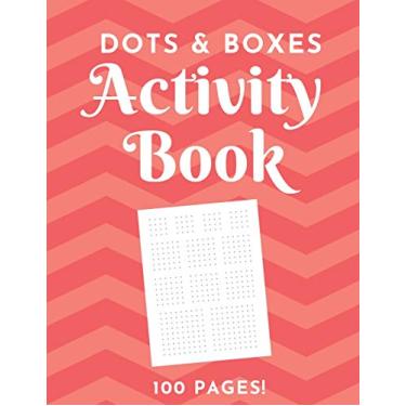 Imagem de Dots & Boxes Activity Book - 100 Pages!: Dots and Boxes Game Notebook - 9x9, 6x6, 4x4 Grids - Long or Short Games - Play with Friends - Classic Pen & Paper Games (8.5 x 11 inches)