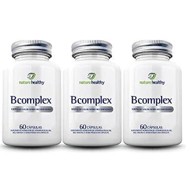 Imagem de COMBO c/ 3 - COMPLEXO B 100% IDR c/ 60 NATURE HEALTHY