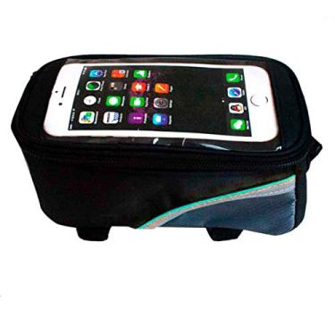 Imagem de Bolsa Bag Case Porta Celular Touch Quadro Bike Objetos