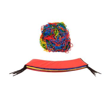 Imagem de Kit Protetor De Molas E Rede De Proteção Cama Elástica 2,50M