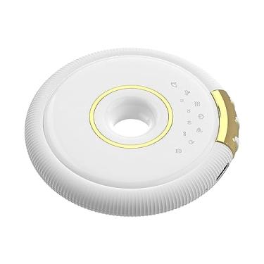 Imagem de Bluetooth travesseiro alto-falante máquina de ruído branco jogador sob travesseiro alto-falante estéreo travessas de condução sólida alto-falante para, BRANCO