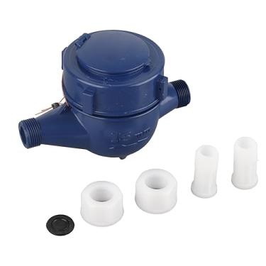Imagem de Medidor de vazão de água fria 15mm medidor de água fria seca Nylon para jardim e uso doméstico ou aplicações de medição com 6 acessórios