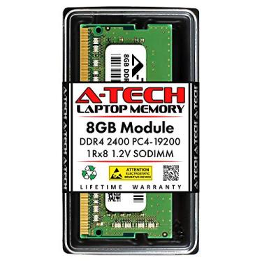 Imagem de A-Tech 8GB RAM substituição para Samsung M471A1K43BB1-CRC | DDR4 2400MHz PC4-19200 1Rx8 1,2V SODIMM Módulo de memória de 260 pinos