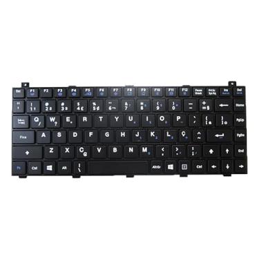 Imagem de Laptop sem teclado retroiluminado para GETAC B360 Brasil BR com moldura preta novo