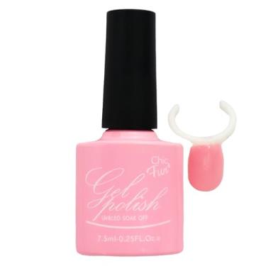 Imagem de Esmalte Em Gel Chic & Fun 7,5ml Led/uv Unhas Manicure Nail C/Registro (001, x 1un)