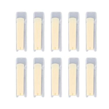 Imagem de Palhetas de Sax, Palhetas de Saxofone Alto, Palhetas de Saxofone Tenor Soprano para Música Clássica e Jazz Com 10 Peças (Força 2.0)