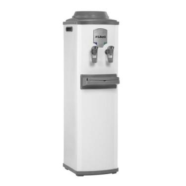 Imagem de Bebedouro Refrigerado Motor Compressor De Coluna Galao Branco Libell, 