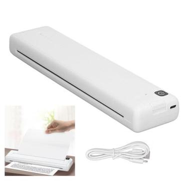 Imagem de Impressora Termica Bluetooth A4 App Celular Bateria Recarregavel USB T