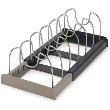 Imagem de Suporte Organizador Expansível para Cozinha Porta Tampa de Panela - OR