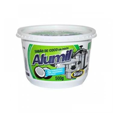 Imagem de Pasta de brilho alumil sabao de coco 500g