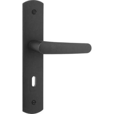 Imagem de Fechadura Ipanema Soprano Reta Interna Preto Esp27