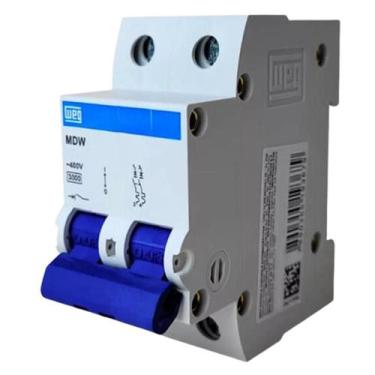 Imagem de Disjuntor Termomagetico Weg Bipolar Mdw Curva C 16A