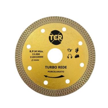 Imagem de Disco Turbo Rede Extra Fino 110x10x1.2MM Ecco Dourado Para Esmerilhade