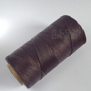 Imagem de Cordão Fio Encerado Cordone 1mm 100gr Linhasita Marrom