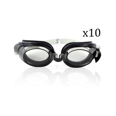 Imagem de Óculos De Natação Infantil Mergulho Piscina Silicone 10 Un - Aquamarin