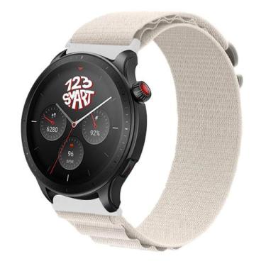 Imagem de Pulseira de Nylon Presilha alpinista Compativel com Amazfit GTR 47mm A