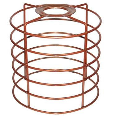 Imagem de Cupula de Aramado Chochin Cobre Para Pendentes e Abajures - CM GLASS -