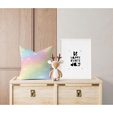 Imagem de Almofada com enchimento Infantil Tie Dye Candy Brilhos - Core Decore