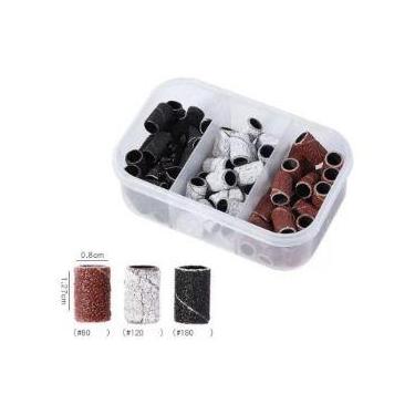 Imagem de Kit Lixa Refil Para Broca Mandrill 3 Em 1 80 120 180 Kit - oem