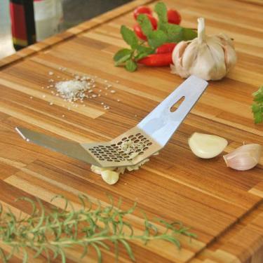 Imagem de Descascador Amassador de Alho - Inox - Maxx Diamond