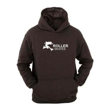 Imagem de Moletom Masculino Canguru Roller Skates Estampado com Capuz - Ragor, M