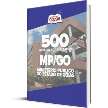 Imagem de Caderno MP-GO - 500 Questões Gabaritadas - Apostilas Opção
