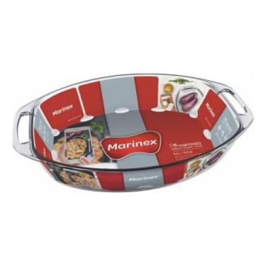 Imagem de Assadeira Marinex Seletta Oval Com Alcas 4,2l Grande Nadir