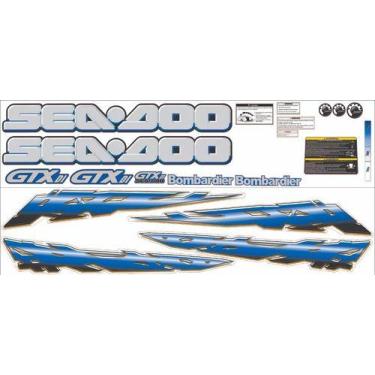Imagem de Kit Adesivo Faixa Jet Ski Seadoo Gtx 02 - SPTS