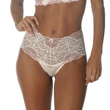 Imagem de Calça Clássica Alta Habella DeMillus 57531, Pérola, EG