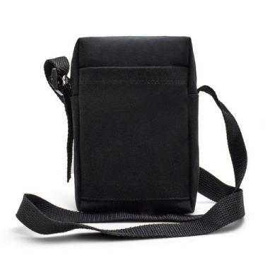 Imagem de Shoulder Bag Mini Bolsa Pequena Ombro Transversal Pochete - Snow, Pret