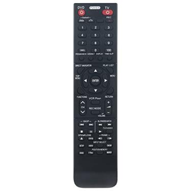 Imagem de PERFASCIN Controle remoto de substituição EUR7615KJ0 adequado para gravador de vídeo Panasonic DVD DMR-T3030 DMR-E30