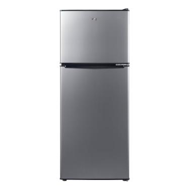 Imagem de Geladeira Refrigerador Compacto HQ Defrost 140 Litros Preto/Inox HQ-140RDF (220V)