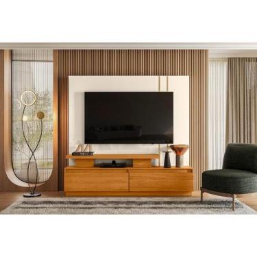 Imagem de Home Theater New Apolo para TV de até 75 polegadas - Cinamomo / OFF WH