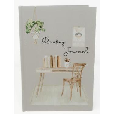 Imagem de Diário de Leitura Thymeless Designs para 100 Livros (Cinza)