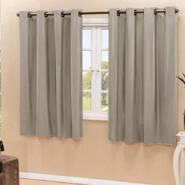 Imagem de Cortina Blackout PVC 2m Cinza Valle Enxovais, Janela