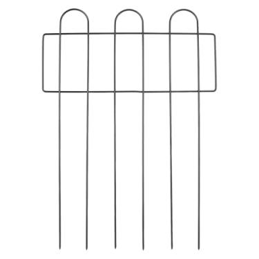 Imagem de Cerca Decorativa do Jardim, Arame de Metal de Ferro, Arame de Jardim Ao Ar Livre, Border Terrestre de Estaca Animal Cerca de Barreira Canteiro de Flor de Bordas para Paisagem