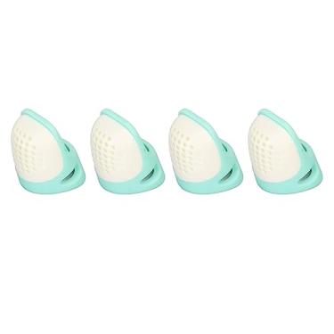 Imagem de Thimbles, Suprimentos de Acolchoado Protetores de Dedos para Costurar 4pcs Costura
