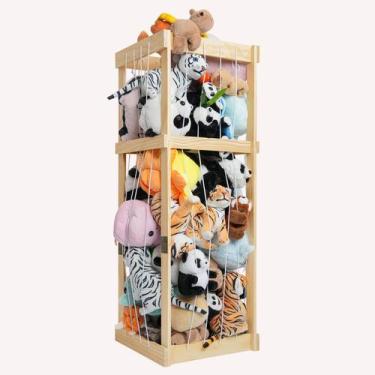 Imagem de Organizador de brinquedos para armazenamento de animais de pelúcia Swa